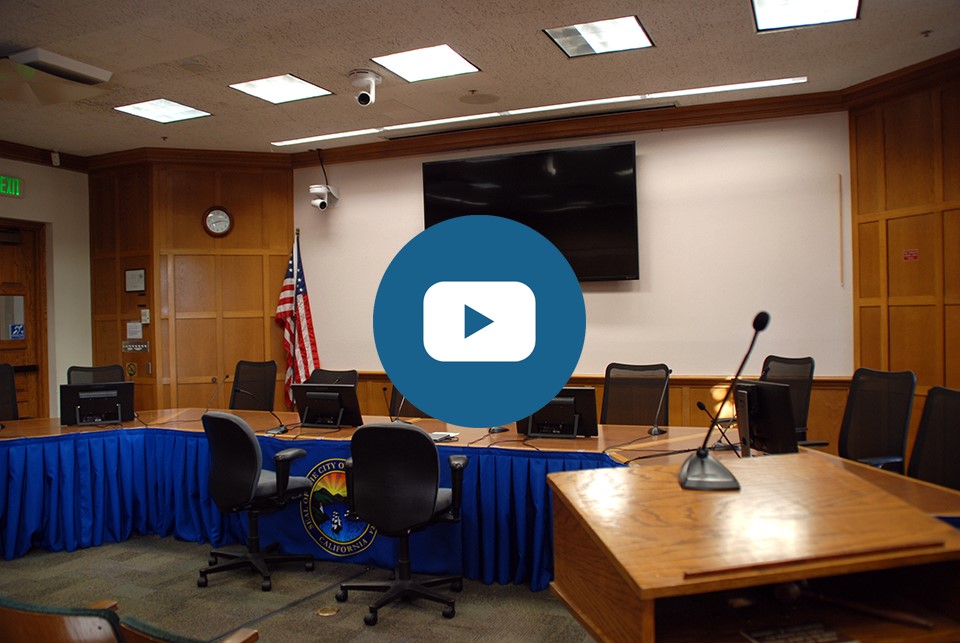photo of David Gebhard Room with YouTube icon